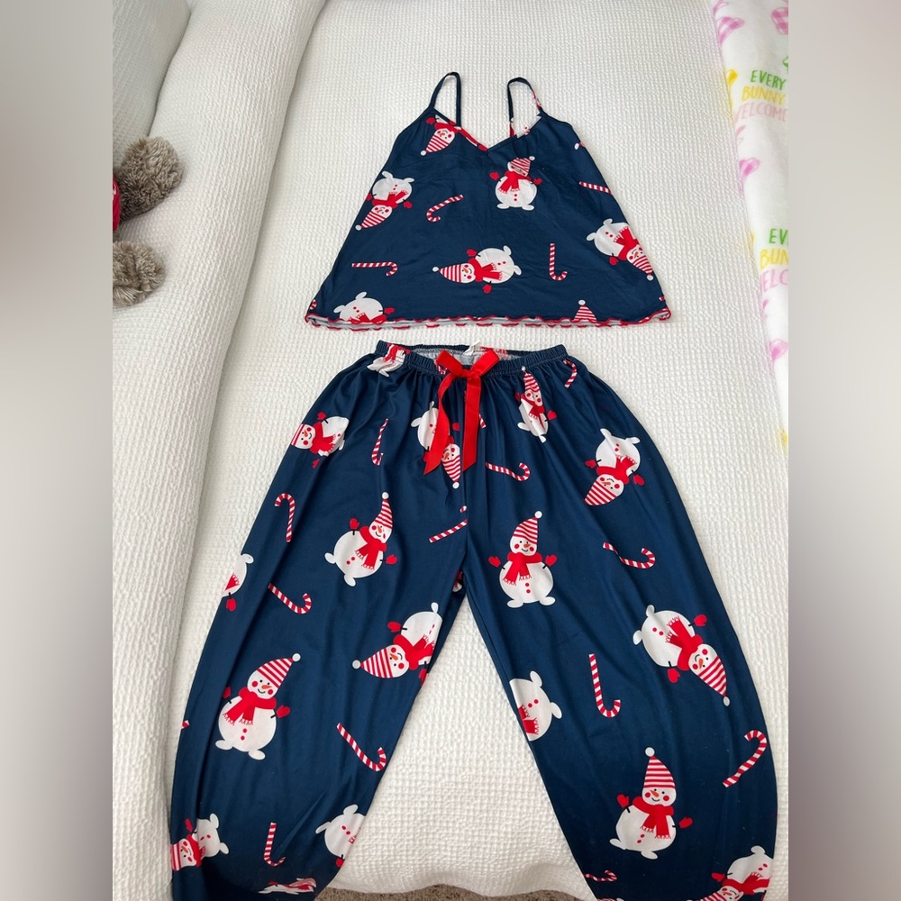 Womens Christmas pj set